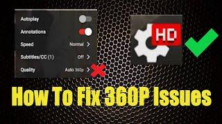 360P - How To Fix YouTube Upload Issues