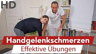 Übungen gegen Handgelenkschmerzen | 2 effektive Übungen |  Schmerzen im Handgelenk, Unterarm