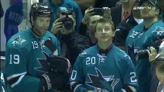 Gotta See It: Sharks honour Nabokov at puck drop