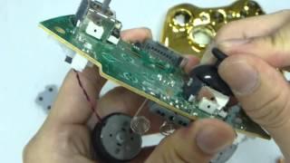 HOW TO INSTALLATION TRANSFORM D-PAD FULL GOLD WIRELESS CONTROLLER SHELL FOR XBOX 360