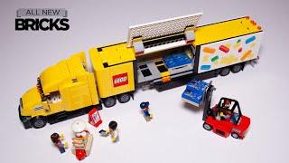 Lego City 60440 Yellow Delivery Truck Speed Build