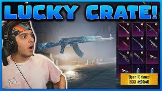 The BEST LUCKY CRATE EVER! - 22,000 UC for GLACIER AKM UPGRADE?!