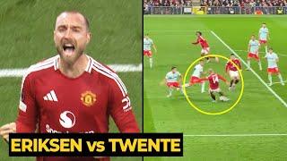 Eriksen scored ROCKET GOAL against Twente | Man Utd News