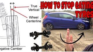 How To Adjust Camber On a Car Using Camber Bolts - Fiesta ST