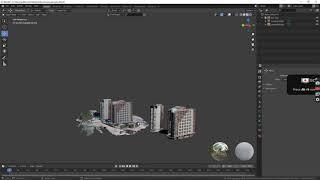 Blender osm and Google maps models