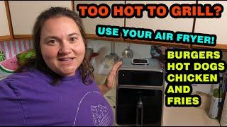 Beat the Heat By Using Your Air Fryer! Testing ALL the Things!