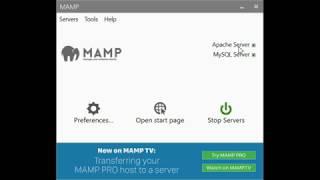 MAMP/Atom/HTML/PHP Review and Tutorial, Part 1