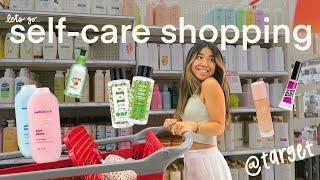 let's go self care shopping at target  hygiene, makeup, + self-care essentials