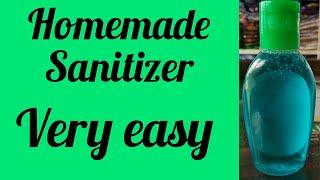 HOMEMADE SANITIZER|VERY EASY|BK EXPERIMENTS