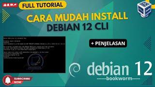 Cara Menginstal Debian 12 Bookworm CLI di Virtualbox