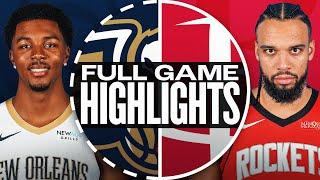 PELICANS at ROCKETS | FULL GAME HIGHLIGHTS | December 19, 2024