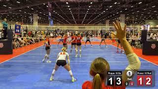 Power 16 Red vs Rogue 16 Go; 6/24/24 AAU Nationals Bracket Play