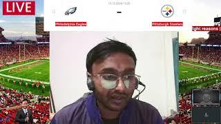 Steelers vs Eagles | NFL 2024 | Pittsburgh Steelers v Philadelphia Eagles Live Watch Along