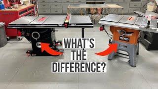 Budget vs Professional Table Saw | What’s the Difference??