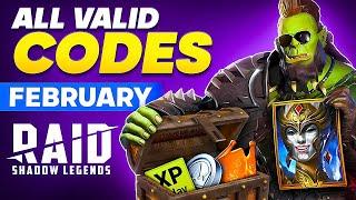 Raid Shadow Legends Promo Codes FREE CHAMPS  February 2025