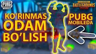 PUBG MOBILEDA KO'RINMAS ODAM BO'LISH , БАГ НА НЕВИДИМОСТЬ В PUBG MOBILE, New Invisible Character