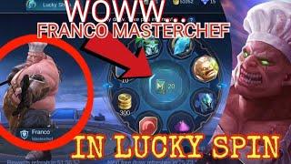 FRANCO MASTERCHEF(SPECIAL SKIN) in Lucky Spin