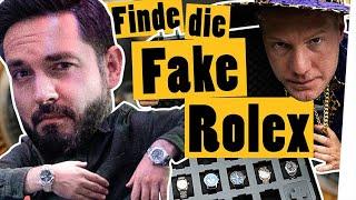 Finde die Fake-Rolex: Luxusuhren-Challenge für Meini || Das schaffst du nie!