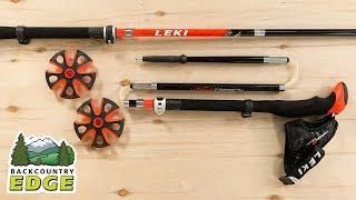 LEKI Tour Stick Vario Carbon Vertical Trekking Poles