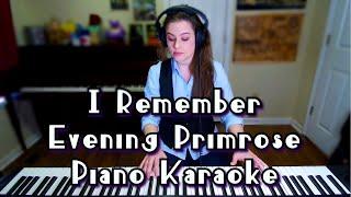 I Remember - Evening Primrose Piano Accompaniment w/ Lyrics Sondheim Karaoke