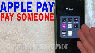   How To Pay Someone With Apple Pay 