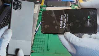 Samsung Galaxy A12 Screen, LCD Replacement Repair Video | sor samoun