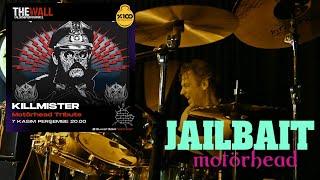 Jailbait - Motörhead tribute band Killmister drum cam @ The Wall Kadıköy