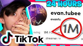 I Went TIKTOK FAMOUS In 24 Hours!!!