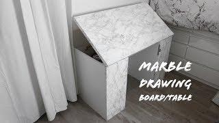 DIY | MARBLE DESK