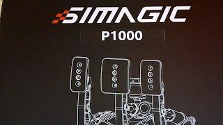 Unboxing Simagic P1000 pedals