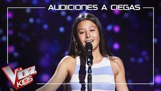 Rocío Domínguez - Entre sobras y sobras | Blind auditions | The Voice Kids Antena 3 2022