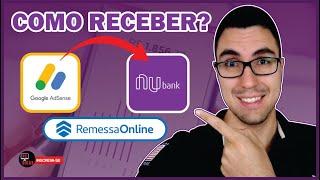 COMO RECEBER SEUS GANHOS DO YOUTUBE(ADSENSE) NO NUBANK? | REMESSA ONLINE