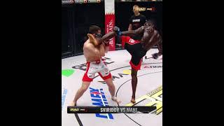 Artur Sviridov and Ibrahim Mane | The Kick War | Brave CF 55 | Rostov On Don | Russia | PROFC MMA