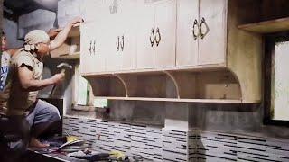 Making Hanging Cabinet using plywood 3/4" // How to Make Hanging Cabinet