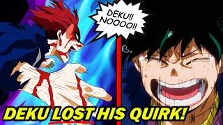 DEKU JUST BECAME QUIRKLESS! Deku lost his quirk as AFO bodies everyone! My Hero Academia Chapter 421