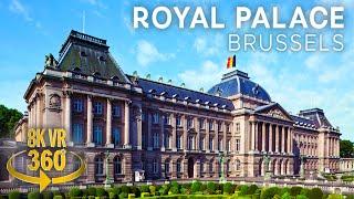 Royal Palace in Brussels Experience - Belgium - 8K 360 VR Video!