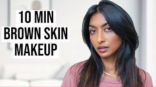 Natural Makeup Tutorial for Brown Skin | Makeup For Brown Skin Asian | Brown Girl Makeup Tutorial