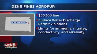 DENR fines Agropur for surface water violations