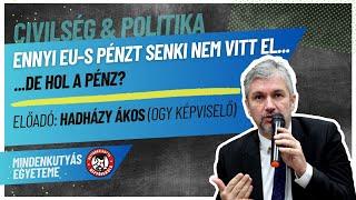 Ennyi EU-s pénzt senki nem vitt el... de hol a pénz? – Hadházy Ákos előadása | MKKP Népfőiskola