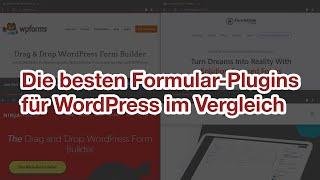 Die besten WordPress Formular-Plugins im Vergleich: GravityForms, NinjaFormas, Formidable & WPForms