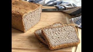 Pane di grano saraceno. Senza glutine e senza lattosio.