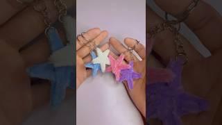 DIY Fuzzy Wire Star Keychain - Easy Tutorial for Beginners #diydecor #diy #craft #creativediy