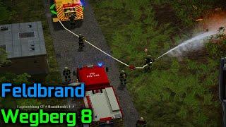 Mit MLF und HLF10 beim Feldbrand | Wegberg 8 Modifikation