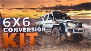 Комплект для переоборудования 6x6 на Mercedes-Benz G Wagon W463! Полный обзор видео Kubay-Design