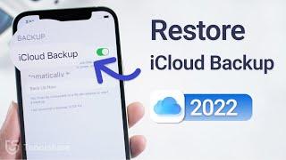 How to Restore iCloud Backup without Resetting iPhone