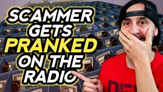 Scammer Gets Pranked On the Radio!