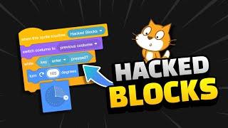 Using HACKED BLOCKS in Scratch