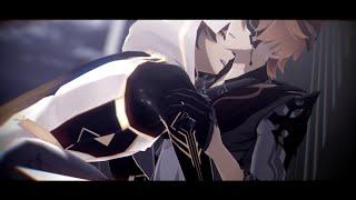 【原神 Genshin Impact MMD·ZhongChi】Counting Sheep [Zhongli×Childe]