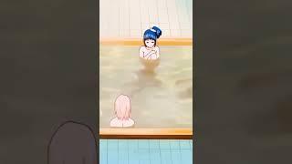 Hinata Tenten and Sakura | Bath Scene | 4k amv shorts | C: ?