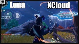 Fortnite Amazon Luna VS Xcloud